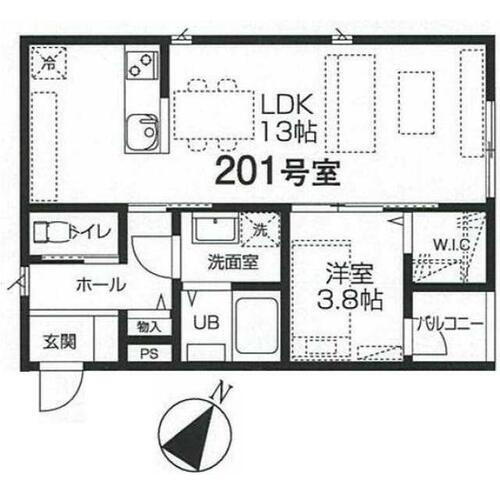 埼玉県所沢市和ケ原１丁目 賃貸アパート