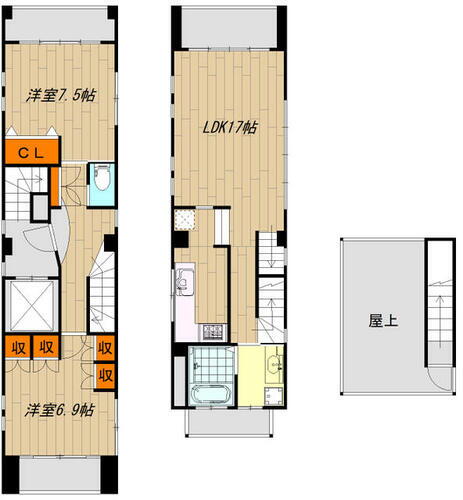 東京都豊島区池袋３丁目 築23年12ヶ月 5階建