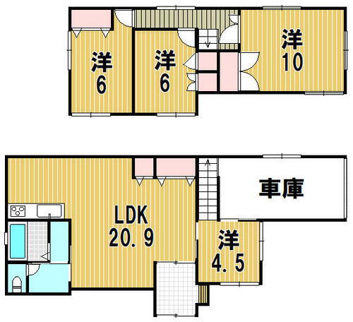長岡市泉　貸戸建