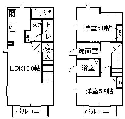 奈良県宇陀市榛原榛見が丘１丁目 築20年11ヶ月 2階建
