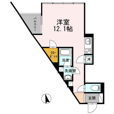 東京都品川区上大崎２丁目 築17年11ヶ月 地上3階地下1階建