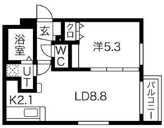 北海道札幌市白石区平和通２丁目南 賃貸マンション