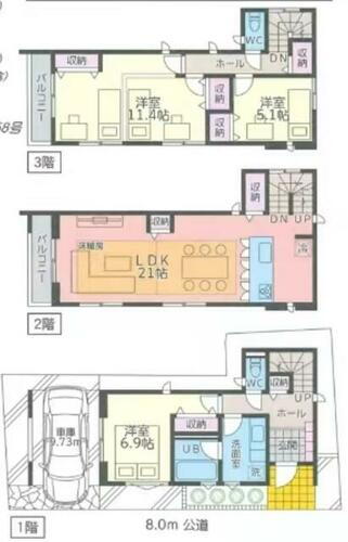 埼玉県川口市前川町４丁目 賃貸一戸建て
