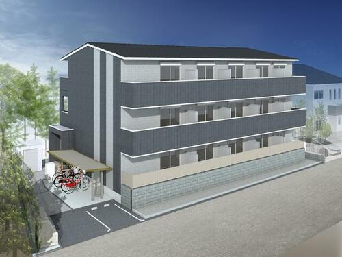 熊本県熊本市中央区渡鹿６丁目  3階建