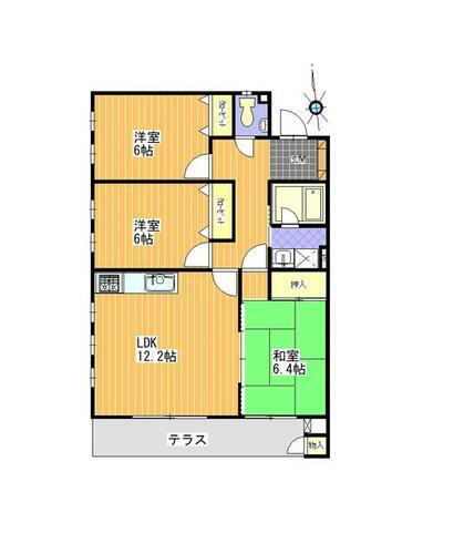 神奈川県鎌倉市大町２丁目 築37年3ヶ月 2階建