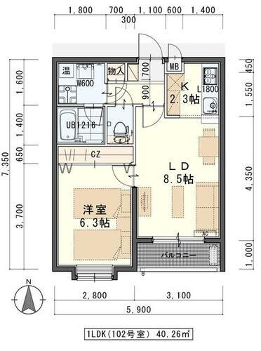 宮城県仙台市太白区鹿野本町 賃貸マンション