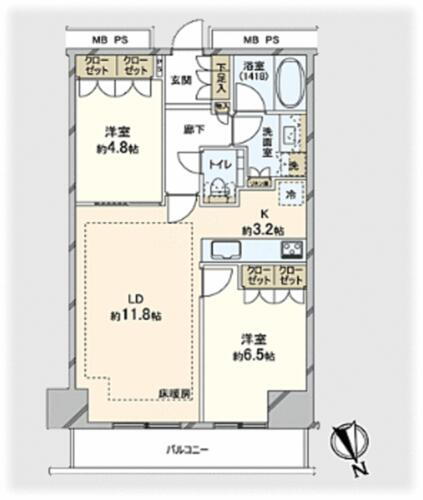 東京都新宿区北新宿２丁目 賃貸マンション