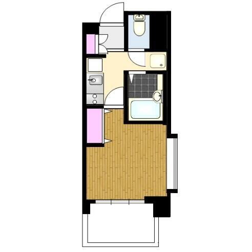 エクセリア横浜　（敷無し礼０．５　禁煙）