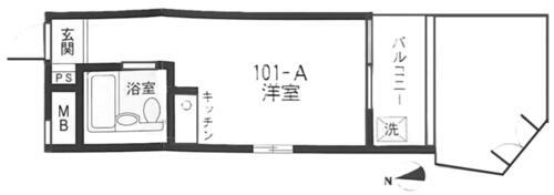 東京都新宿区大久保２丁目 築36年6ヶ月 4階建