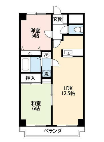 グリーンウッド 使いやすい２ＬＤＫ間取りです（＾＾）／