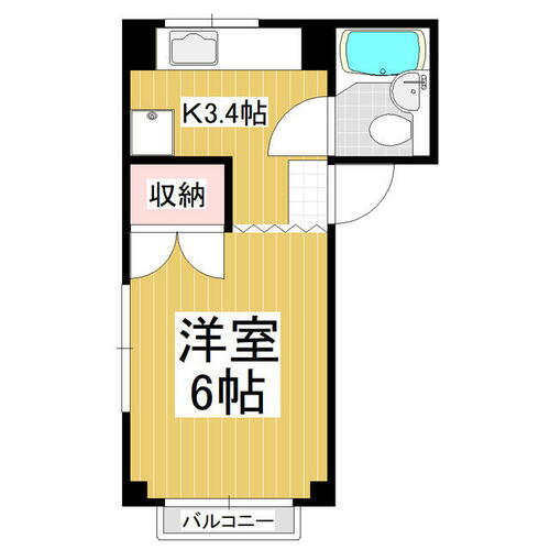 長野県松本市蟻ケ崎４丁目 北松本駅 1K マンション 賃貸物件詳細