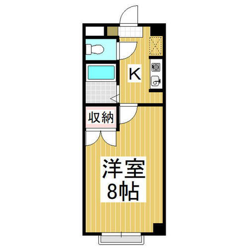 長野県長野市三輪２丁目 本郷駅 1K マンション 賃貸物件詳細