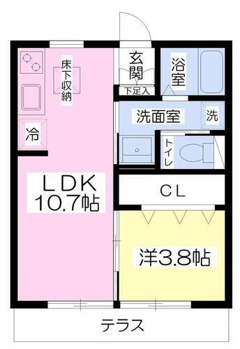 兵庫県西宮市段上町３丁目 甲東園駅 1LDK アパート 賃貸物件詳細