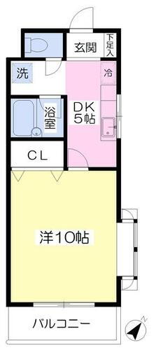 愛媛県松山市鷹子町 久米駅 1DK マンション 賃貸物件詳細