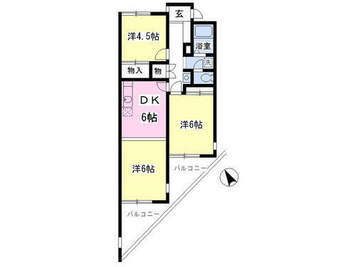 千葉県千葉市緑区おゆみ野中央７丁目 おゆみ野駅 3DK アパート 賃貸物件詳細