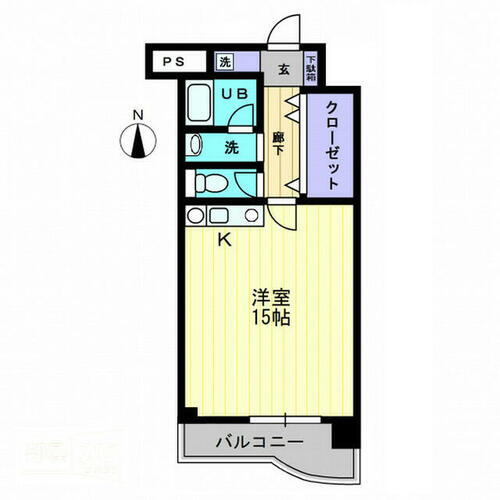 レジデンス平田 4階 1K 賃貸物件詳細