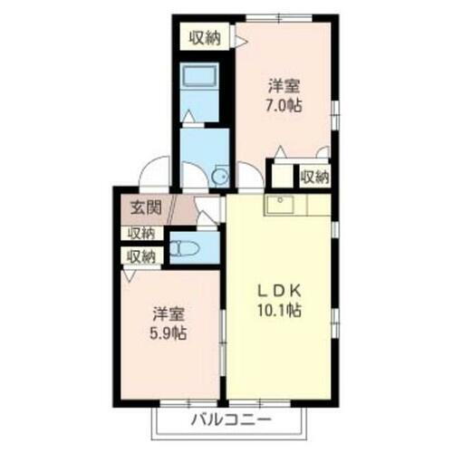 東京都町田市真光寺１丁目 鶴川駅 2LDK アパート 賃貸物件詳細
