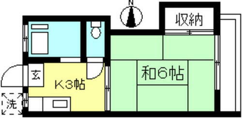 東京都府中市天神町２丁目 府中駅 1K アパート 賃貸物件詳細