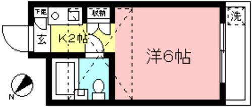 神奈川県川崎市多摩区西生田３丁目 読売ランド前駅 1K アパート 賃貸物件詳細