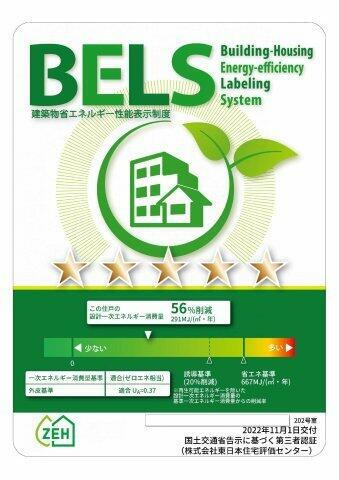 建築物省エネ法に基づく省エネ性能ラベル
