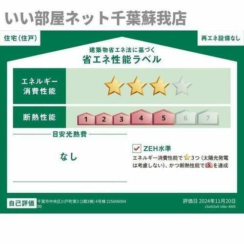 建築物省エネ法に基づく省エネ性能ラベル