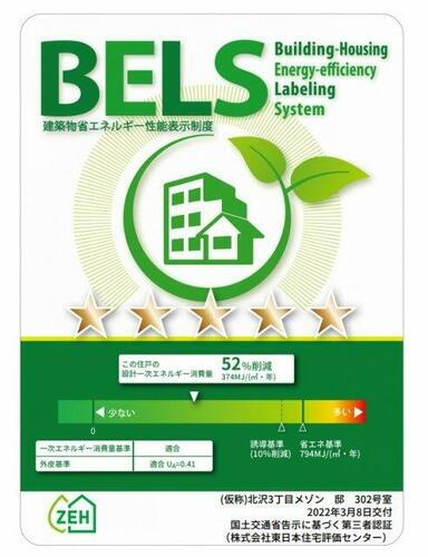 建築物省エネ法に基づく省エネ性能ラベル