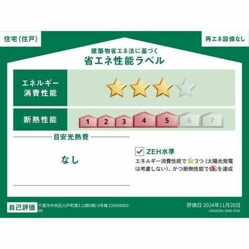 建築物省エネ法に基づく省エネ性能ラベル