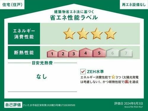 建築物省エネ法に基づく省エネ性能ラベル