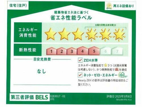 建築物省エネ法に基づく省エネ性能ラベル