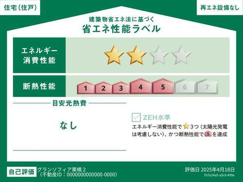 建築物省エネ法に基づく省エネ性能ラベル