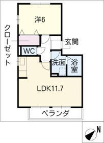 スリーＯＫ 3階 1LDK 賃貸物件詳細