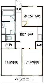 第２渡辺レジデンス 3階 3DK 賃貸物件詳細