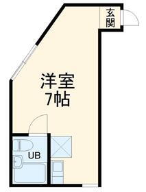 ビッグウッドＩＩ 1階 ワンルーム 賃貸物件詳細