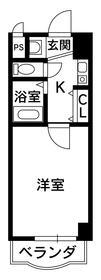熊本県熊本市中央区黒髪３ 1K マンション 賃貸物件詳細