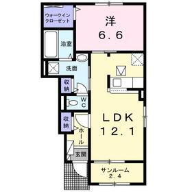 茨城県結城市大字結城 東結城駅 1LDK アパート 賃貸物件詳細