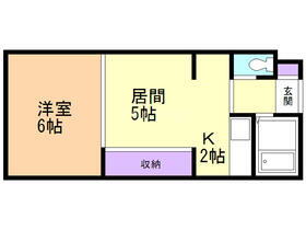 北海道札幌市厚別区厚別中央四条３ 厚別駅 1DK マンション 賃貸物件詳細