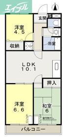 岡山県岡山市北区今３ 北長瀬駅 3LDK マンション 賃貸物件詳細