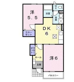 静岡県磐田市寺谷 2DK アパート 賃貸物件詳細