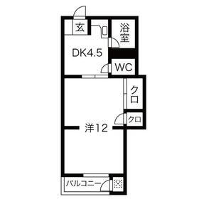 中源ビル 1階 2DK 賃貸物件詳細