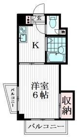 加賀ビル 7階 1K 賃貸物件詳細
