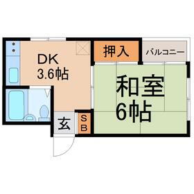 兵庫県尼崎市尾浜町２ 尼崎駅 1DK マンション 賃貸物件詳細