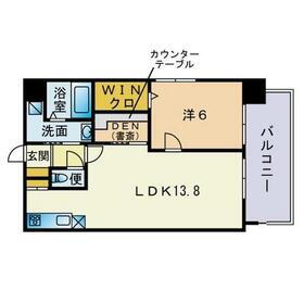 フラッツＧＥＮＫＡＩ 4階 1SLDK 賃貸物件詳細