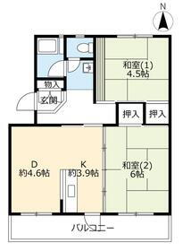 京都府久世郡久御山町林 大久保駅 2DK マンション 賃貸物件詳細