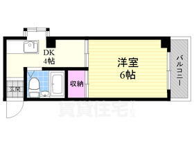 大阪府大阪市東淀川区豊里６ だいどう豊里駅 1DK マンション 賃貸物件詳細