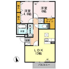 新潟県新潟市東区寺山２ 2LDK アパート 賃貸物件詳細