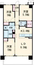 トラープランド蒼麗館 5階 3LDK 賃貸物件詳細