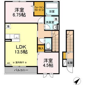 東京都江戸川区西葛西１ 西葛西駅 2LDK アパート 賃貸物件詳細