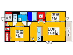 仮）クレマチス 3階 2LDK 賃貸物件詳細