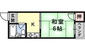 大阪府茨木市中総持寺町 総持寺駅 1K アパート 賃貸物件詳細