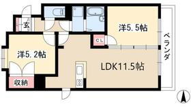 シャトーＭＵＲＡＳＥＶ 5階 2LDK 賃貸物件詳細